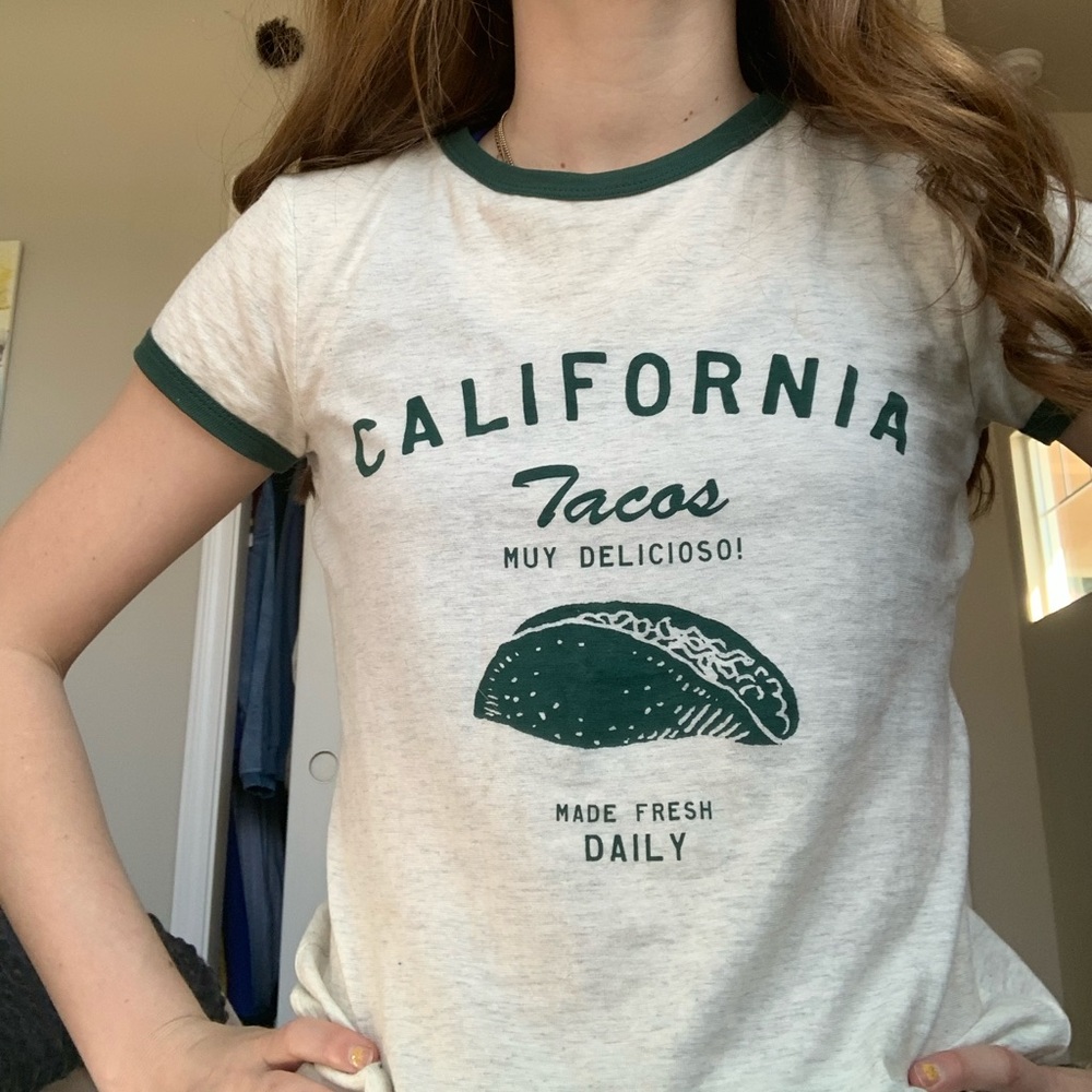 FOREVER 21 TACO SHIRT